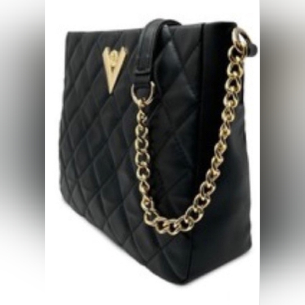 Valentino Quilted Luxe Black Crossbody Bag New - Picture 4 of 5